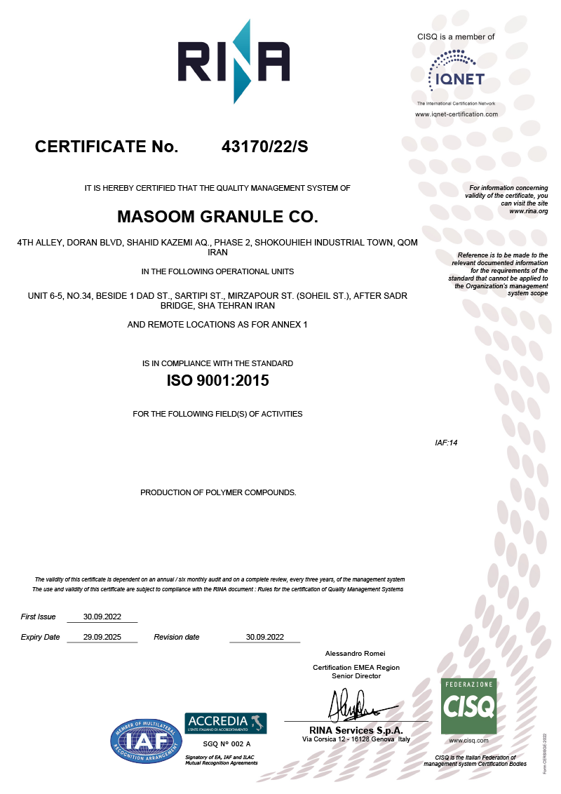 ISO 9001:2015